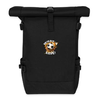 Balle de football - Quelle sauvegarde! - Sac à dos roll top - noir - Devant