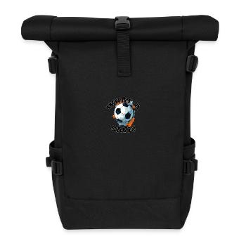Balle de football - Quelle sauvegarde! - Sac à dos roll top - noir - Devant