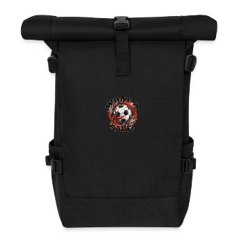 Balle de football - Quelle sauvegarde! - Sac à dos roll top - noir - Devant