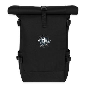 Balle de football - Quelle sauvegarde! - Sac à dos roll top - noir - Devant