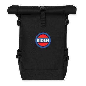 Biden - Roll Top Backpack - black - Front
