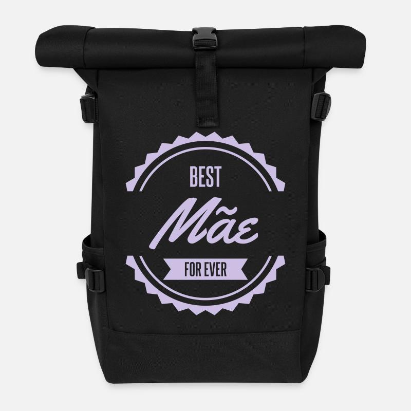 best mae maman mother - Sac à dos roll top - noir