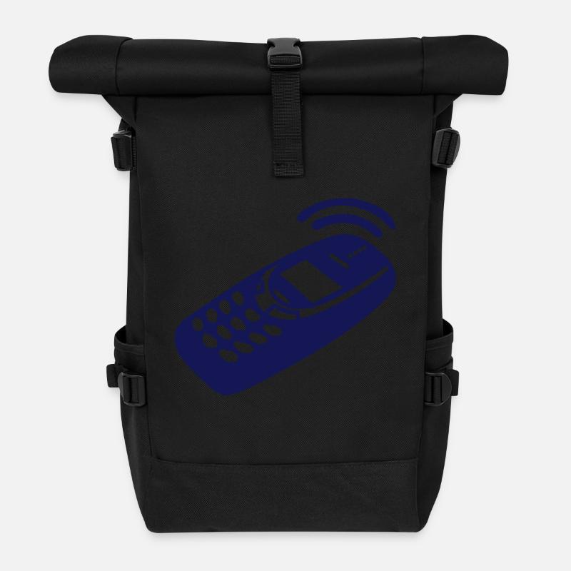 Handy - Rolltop Rucksack - Schwarz