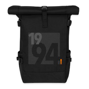 Made in 1994 Retro Modernist Design Birthday Gift - Roll Top Backpack - black - Front