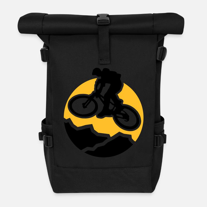 MountainBiker3 - Sac à dos roll top - noir