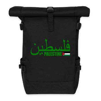 Palestina فلسطين - Roll Top Backpack - black - Front