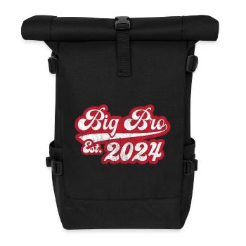 Big Bro Est 2024 - Sac à dos roll top - noir - Devant
