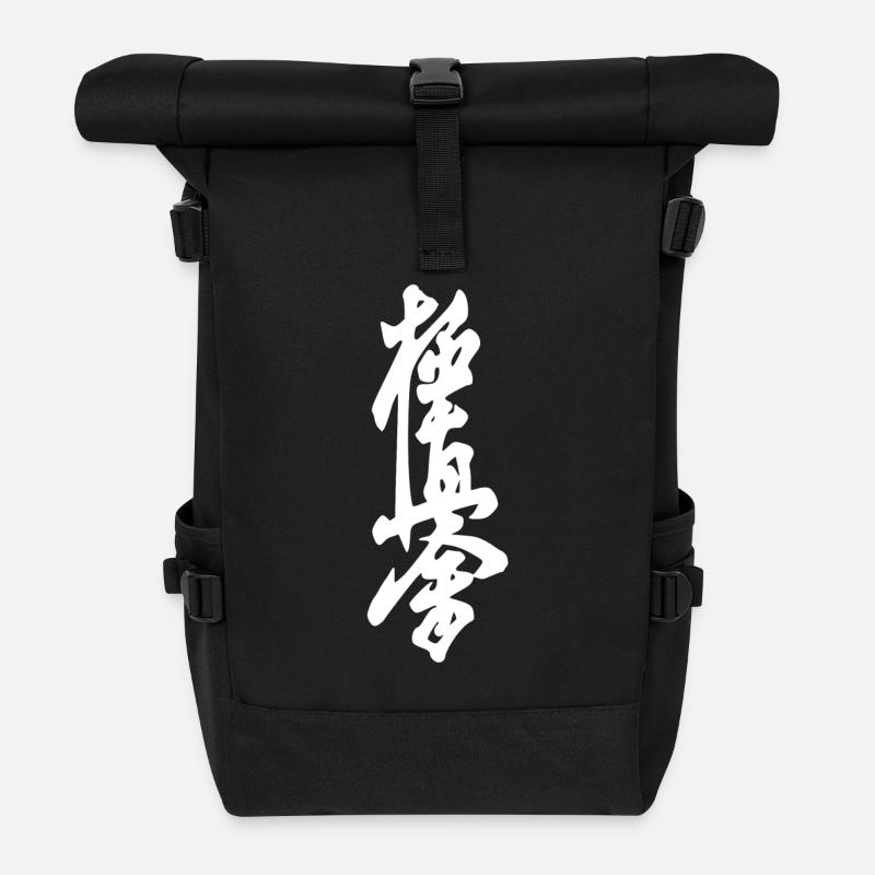 Karate - Rolltop Rucksack - Schwarz