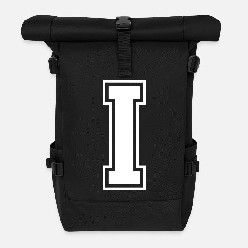 i - Sac à dos roll top - noir