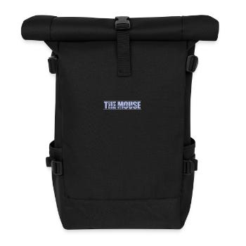 The Mouse Whisperer Rodent Cheese - Roll Top Backpack - black - Front