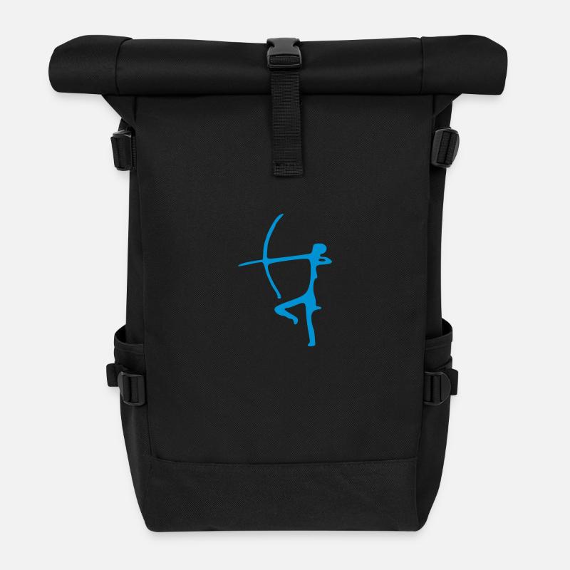 Bogenschütze Maaarghhh! - Rolltop Rucksack - Schwarz
