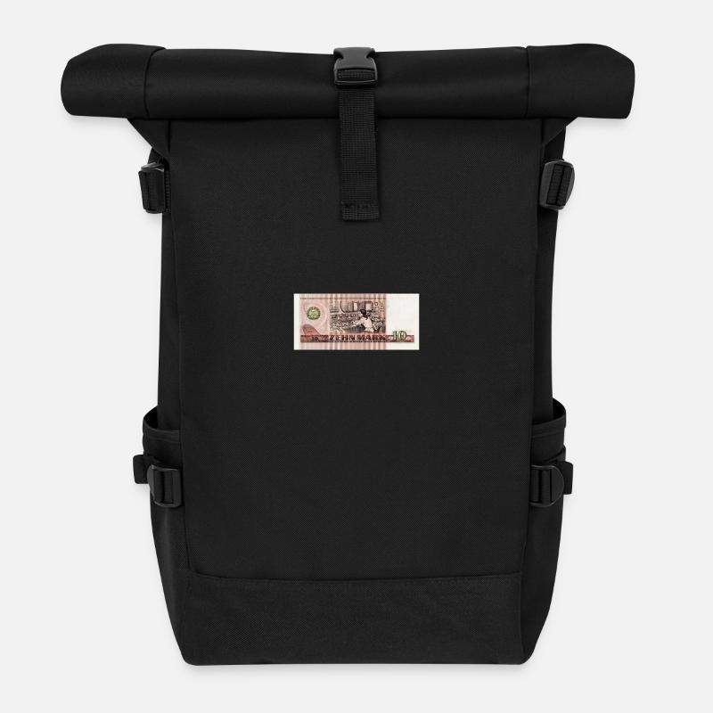 10 mark de la RDA - Sac à dos roll top - noir