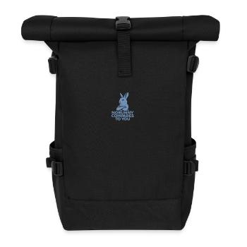 Bunny "Nobunny Compares to You" - Roll Top Backpack - black - Front