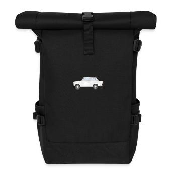 blockedName - Rolltop Rucksack - Schwarz - Vorne