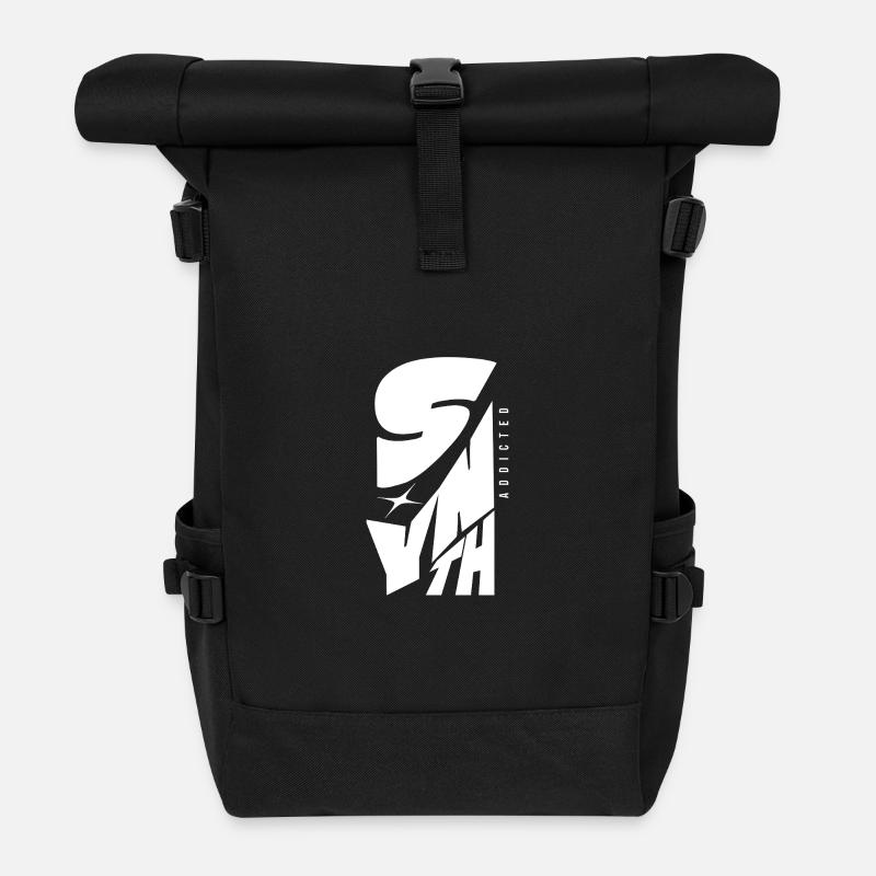 Synthétiseur Addicted Modulaire - Sac à dos roll top - noir