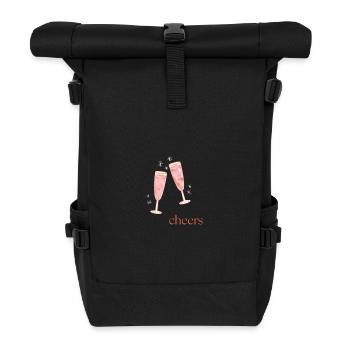 Cheers - Roll Top Backpack - black - Front