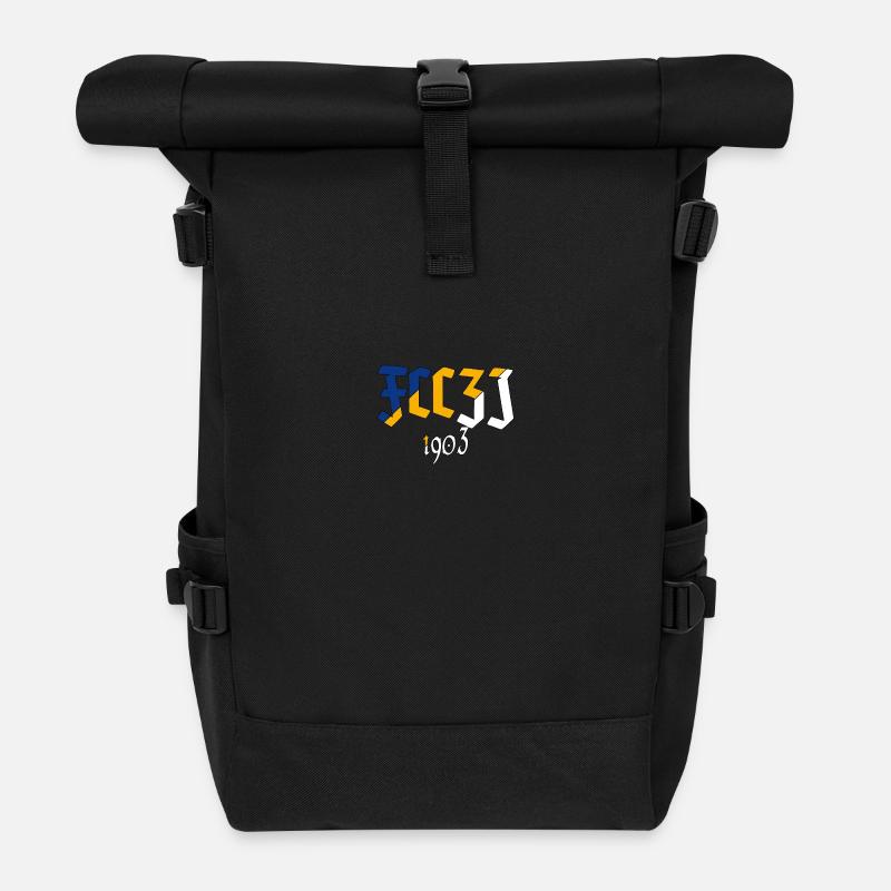FCCZJ 1903 - Rolltop Rucksack - Schwarz