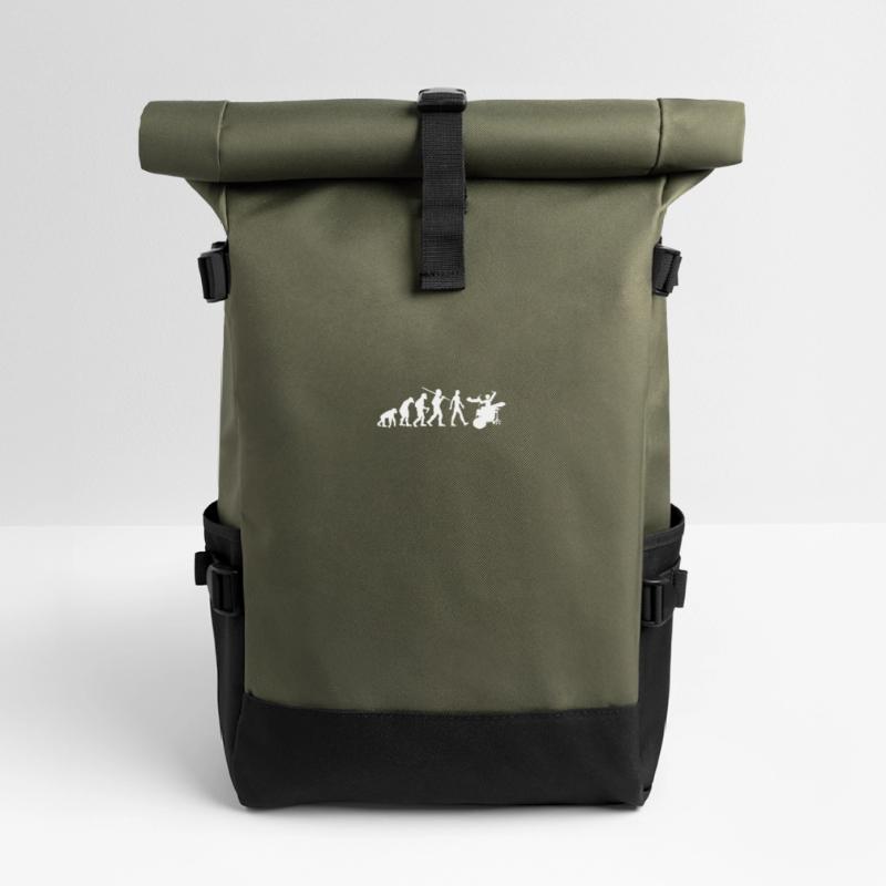 Drums Evolution drummer Roll Top Backpack