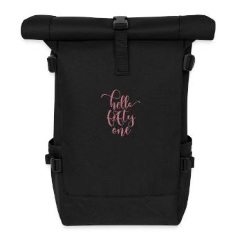 Bonjour Fifty One Mignon 51 ans Anniversaire - Sac à dos roll top - noir - Devant