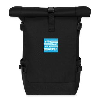 INFIRMIÈRE Infirmière - Sac à dos roll top - noir - Devant