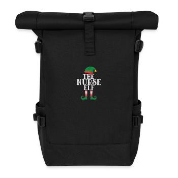 Je suis l’elfe infirmière - Sac à dos roll top - noir - Devant
