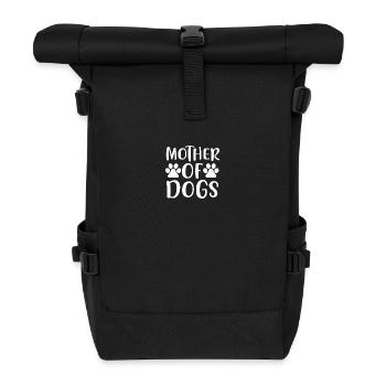 Mère de chiens - Sac à dos roll top - noir - Devant