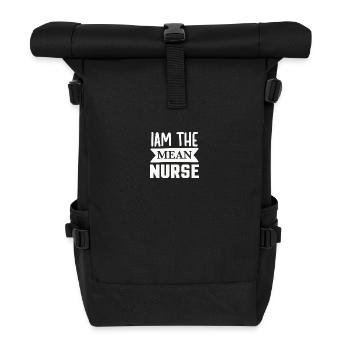 Je suis l’infirmière méchante - Sac à dos roll top - noir - Devant