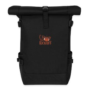 Classy until Kickoff American Football - Roll Top Backpack - black - Front