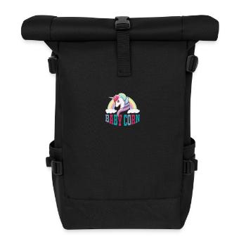 Einhorn UNICORN Bébé - Sac à dos roll top - noir - Devant