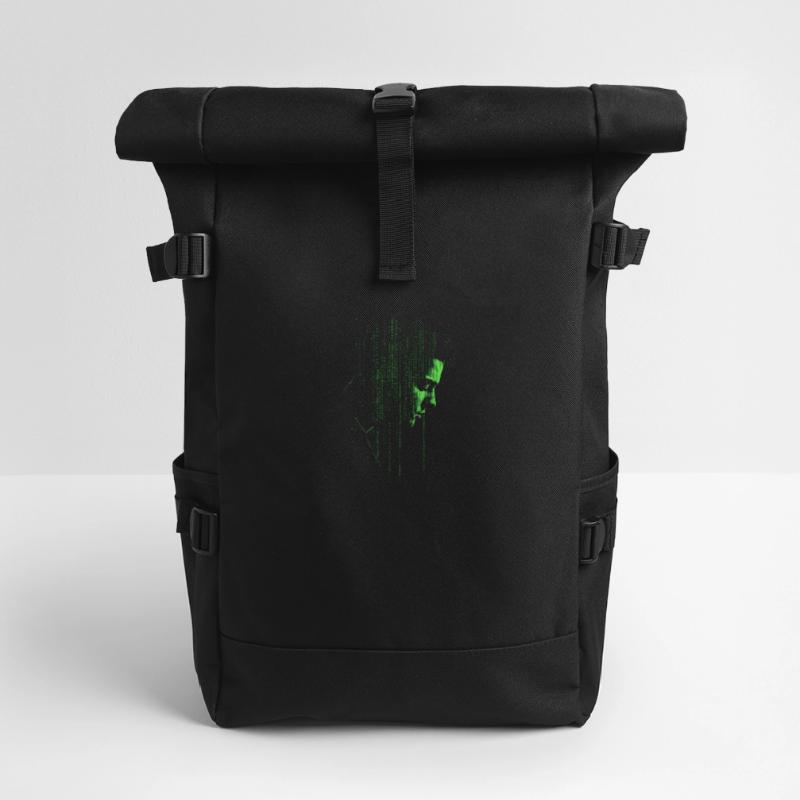 Hackerdesign, Programmierung, Hacker Rolltop Rucksack