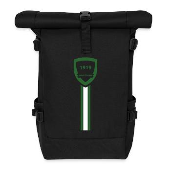Saint Etienne football club - Sac à dos roll top - noir - Devant