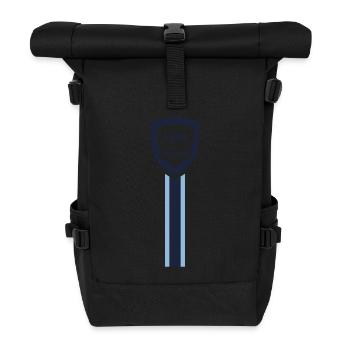 Der Fußballverein Le Havre - Rolltop Rucksack - Schwarz - Vorne
