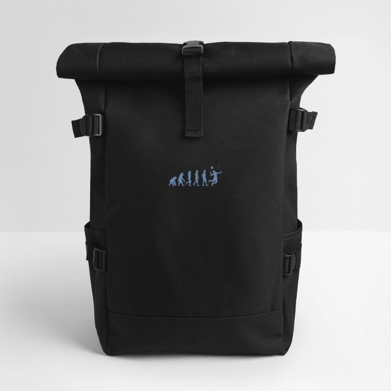 Badminton Evolution Geschenk Rolltop Rucksack