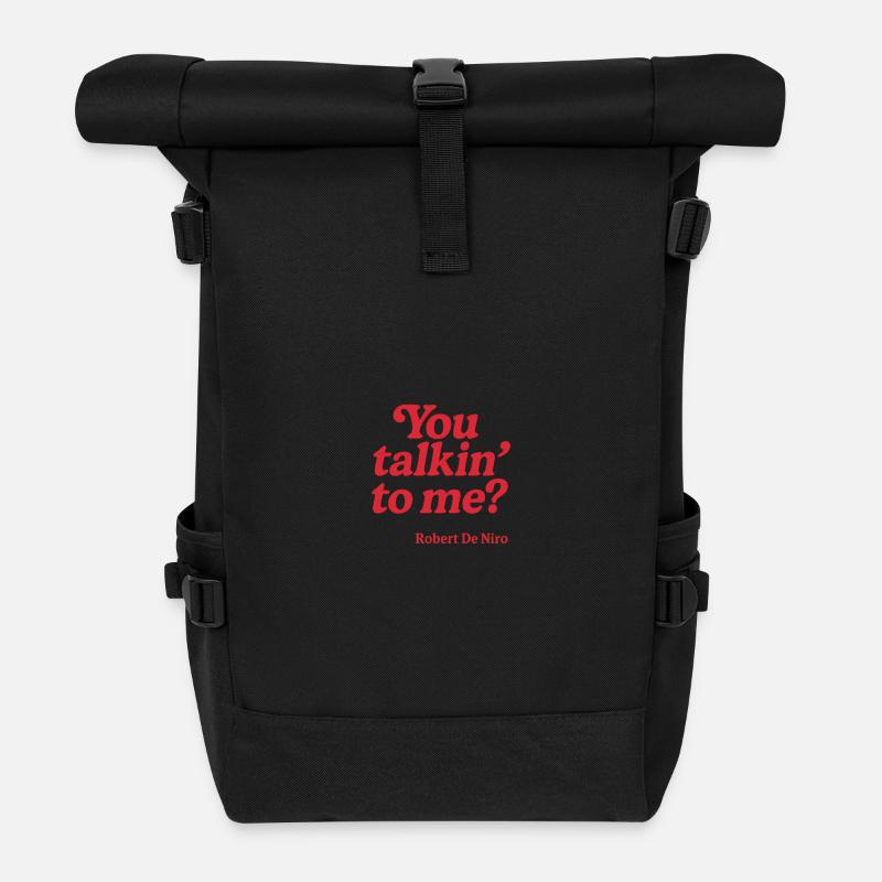 Taxi - Rolltop Rucksack - Schwarz