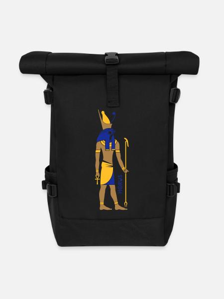 HORUS God of Egypt - Roll Top Backpack - black