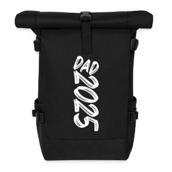 Papa 2025 - Sac à dos roll top - noir - Devant