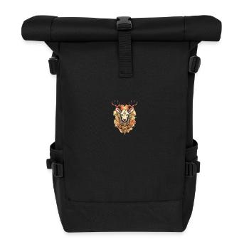 Cerf - Sac à dos roll top - noir - Devant