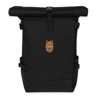 Renard - Sac à dos roll top - noir - Devant
