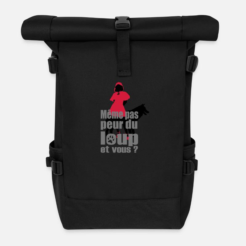 Rotkäppchen - Rolltop Rucksack - Schwarz