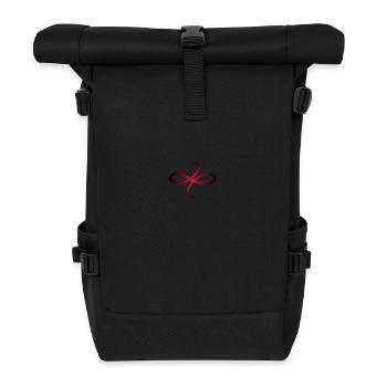 Celtic symbols friendship - Roll Top Backpack - black - Front