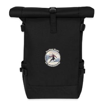 Fursona Freeride - Rolltop Rucksack - Schwarz - Vorne