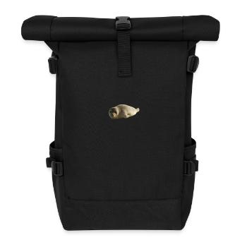 Puppy - Roll Top Backpack - black - Front