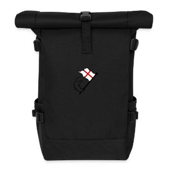 Union Jack - Roll Top Backpack - black - Front