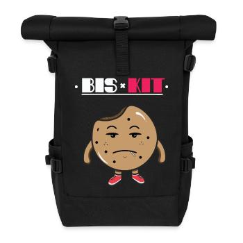 BIS X KIT - Roll Top Backpack - black - Front