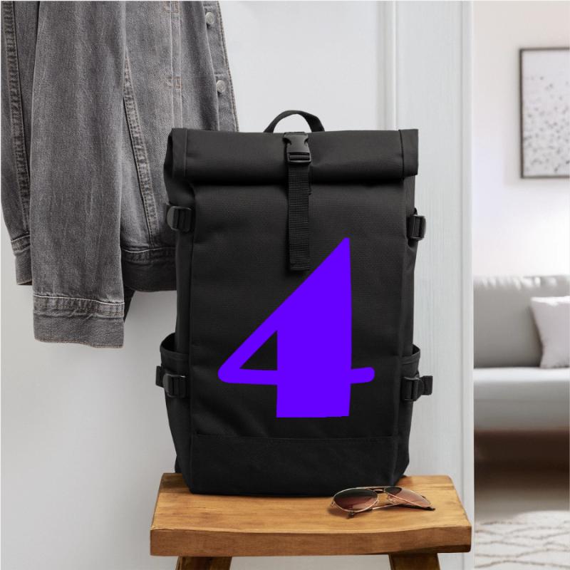 4 ANS,4e ANNIVERSAIRE,ANNIVERSAIRE 4 ANS Sac à dos roll top