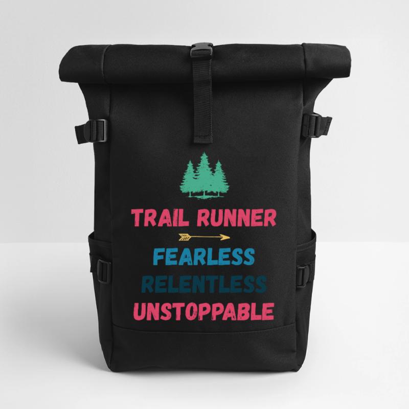 Trail Runner - Intrépide. Implacable. Imparable. Sac à dos roll top