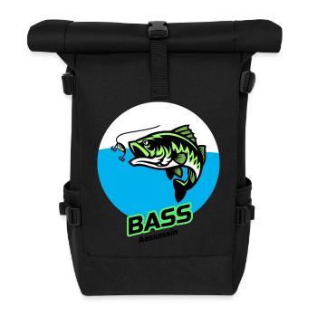 Bass Assissin - Rolltop Rucksack - Schwarz - Vorne