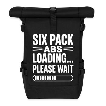 Chargement des abdominaux en pack... Veuillez patienter - Sac à dos roll top - noir - Devant