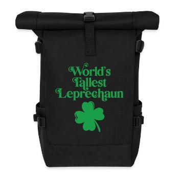Der größte Kobold der Welt - Rolltop Rucksack - Schwarz - Vorne