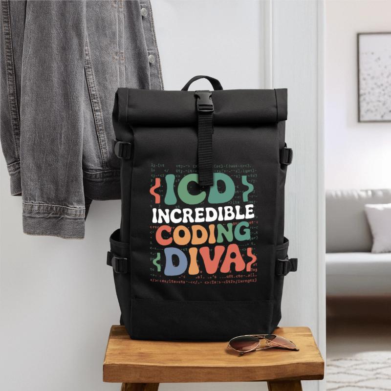 Roll Top Backpack
